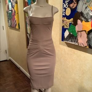 Andy The Anh body-hugging dress.